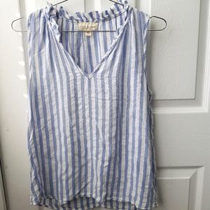 Anthropologie Striped Top